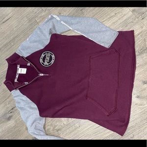 ❌SOLD❌PINK 1/4 sweatshirt